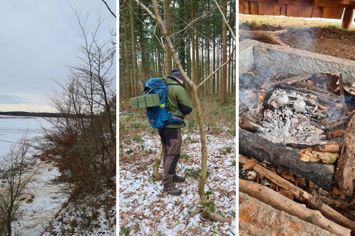 Boserup Skov: shelters, bålpladser og vandreruter
