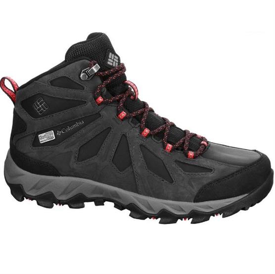 Columbia Lincoln Pass Mid LTR Outdry Womens, Black / Red