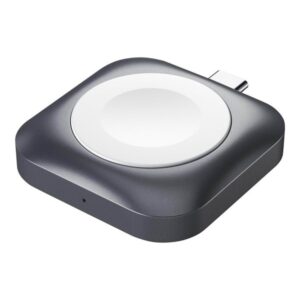 Satechi USB-C Magnetic Charging Dock for Apple Watch Powerbank - Hvid -