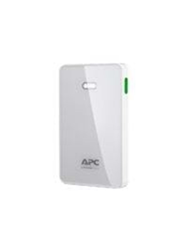 APC Mobile Power Pack Powerbank - Hvid - 5000 mAh