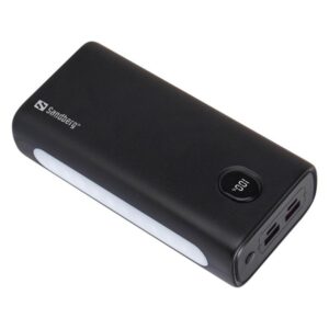 Sandberg Powerbank USB-C PD 20W 30000 Powerbank - Sort -