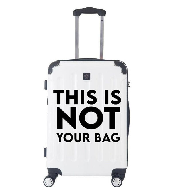 Carlo CAB Copenhagen - Not Your Bag - Hvid Lille - 55 cm