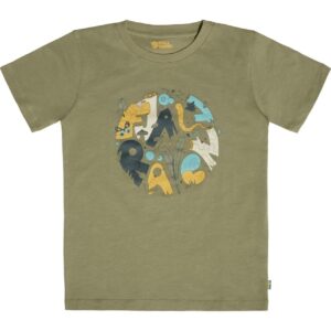 Fjällräven Kids Forest Findings T-shirt (BEIGE (LIGHT OLIVE/622) 105 cm (104))