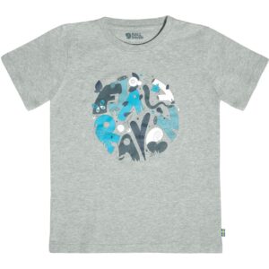 Fjällräven Kids Forest Findings T-shirt (GREY (GREY-MELANGE/020-999) 105 cm (104))