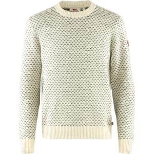 Fjällräven Mens Övik Nordic Sweater (WHITE (CHALK WHITE/113) Large (L))
