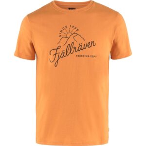 Fjällräven Mens Sunrise T-shirt (ORANGE (SPICY ORANGE/206) Large (L))