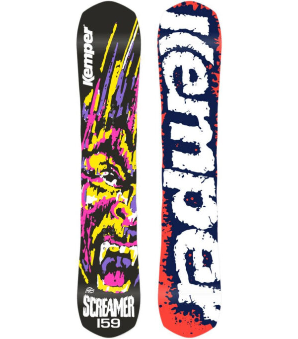 Kemper Screamer 1990/91 Sort Snowboard - 153 cm