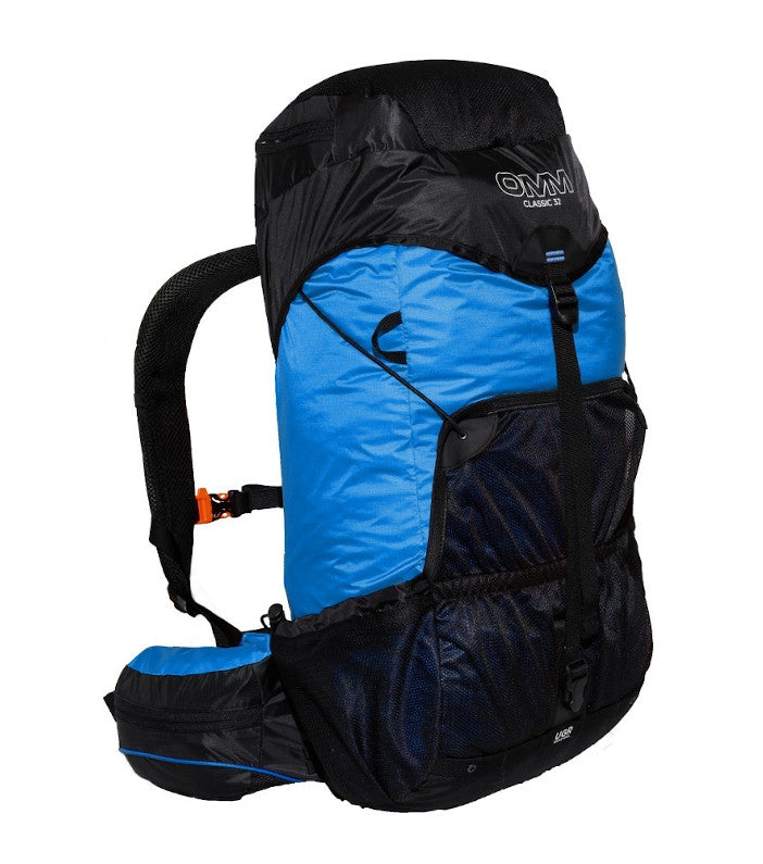 Mochila de senderismo OMM Classic 32 Azul – Caminoking.es