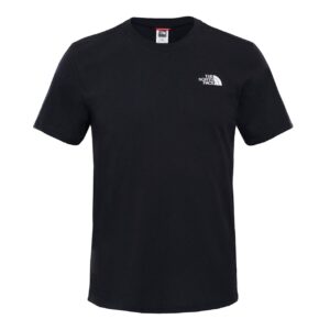 Camiseta The North Face S/S Simple Dome para hombre (BLACK (TNF BLACK) Small (S))