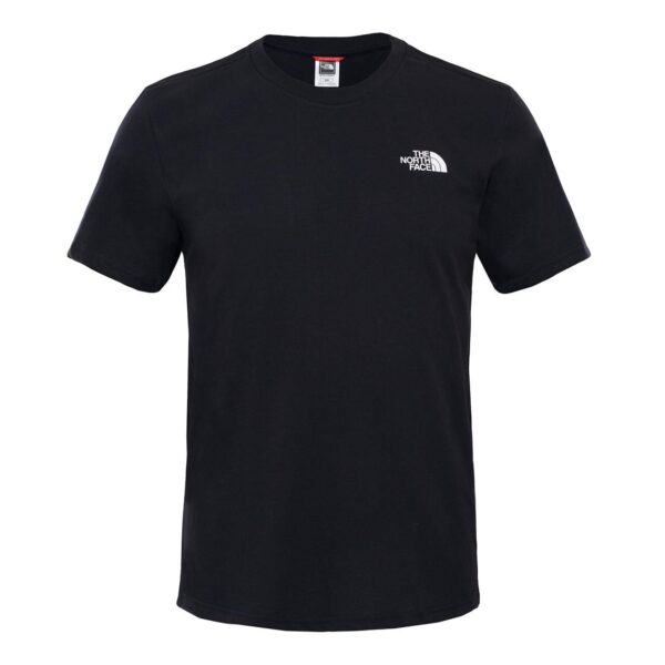 The North Face Mens S/S Simple Dome Tee (BLACK (TNF BLACK) Small (S))