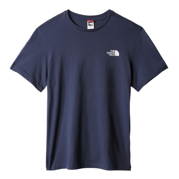 The North Face Mens S/S Simple Dome Tee (BLUE (SUMMIT NAVY) Small (S))