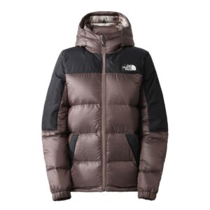 The North Face Womens Diablo Recycled Down Hoodie (BEIGE (DEEP TAUPE/TNF BLACK) Small (S))