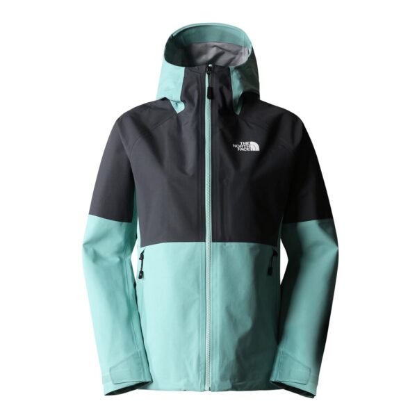 The North Face Womens Jazzi Futurelight Jacket (GREEN (WASABI/ASPHALT GREY) Small (S))