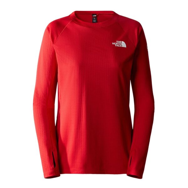 The North Face Womens Summit Pro 120 Crew (RED (TNF RED) Small (S))