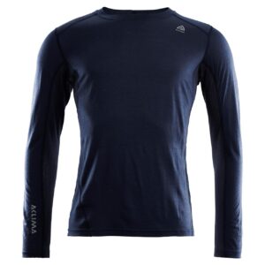 Aclima Mens Lightwool Sports Shirt (BLUE (NAVY BLAZER) Small (S))