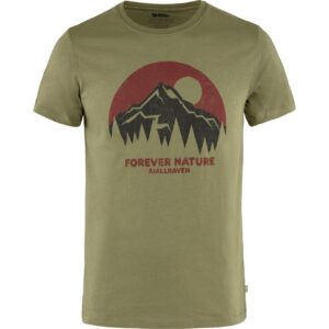Fjällräven Mens Nature T-shirt (GREEN (GREEN/620) Small (S))