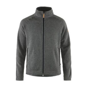 Fjällräven Mens Övik Fleece Zip Sweater (GREY (DARK GREY/030) Medium (M))