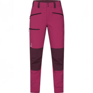 Haglöfs Mid Standard Pant, Dame - Deep Pink/Aubergine - Pink / 46