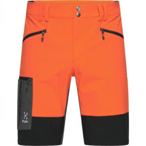 Haglöfs Rugged Slim Shorts, Herre - Flame Orange/True Black - Orange / 56