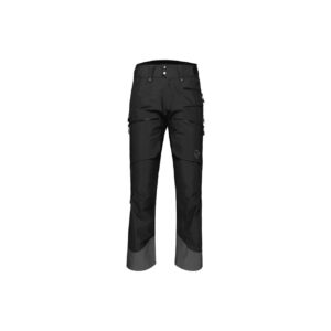 Norrøna Mens Lofoten GTX Insulated Pants (BLACK (CAVIAR) X-large (XL))