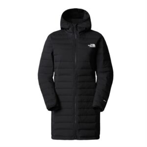 The North Face Womens Belleview Stretch Down Parka, Black