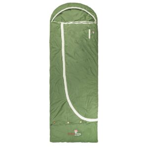 Grüezi V Biopod Downwool Nature Comfort (BASIL GREEN 185 CM)