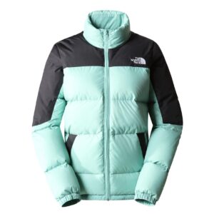 The North Face Womens Diablo Down Jacket (GREEN (WASABI/TNF BLACK) Small (S))