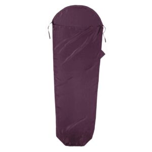 Cocoon Microfibre Mummy Liner 220x80cm (PURPLE (FIG))