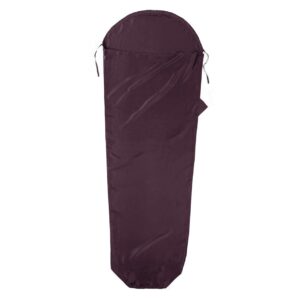 Cocoon Silk Mummy Liner 220x80cm (PURPLE (FIG))