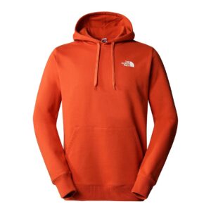 TNF Hombre Outdoor Graphic Hoodie Light (NARANJA (RUSTED BRONZE) Small (S))