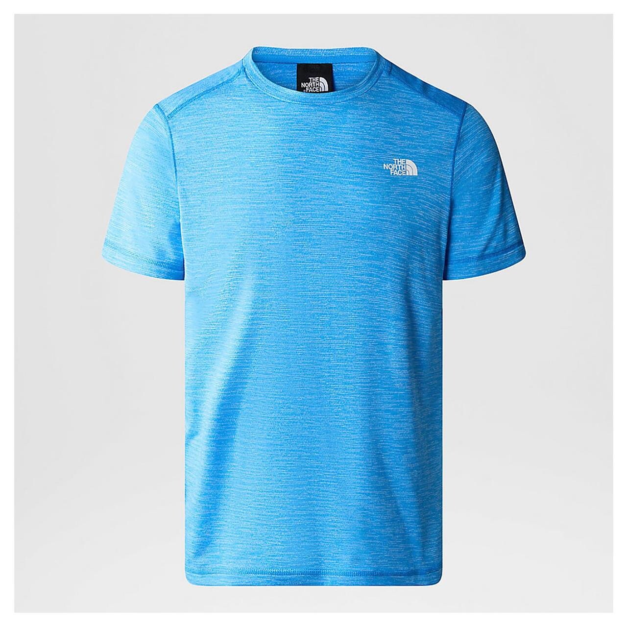 The North Face Mens Lightning S/S Tee (Blå (SUPER SONIC BLUE WHITE HEATHER)  Small) –