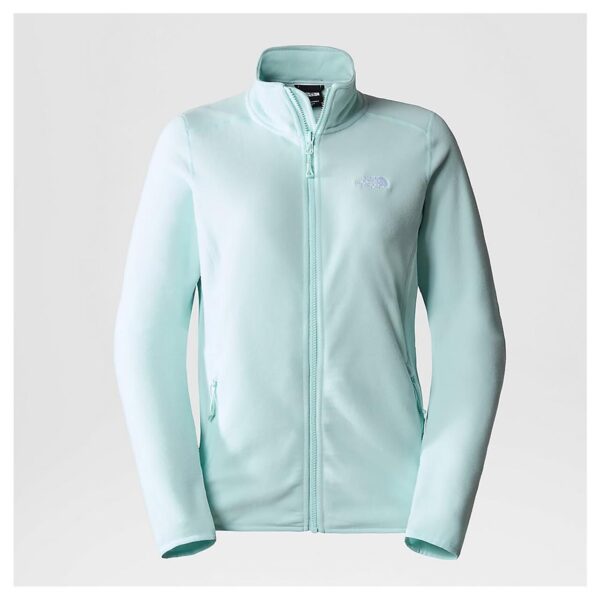 The North Face Womens 100 Glacier Full Zip (BLUE (SKYLIGHT BLUE) Large (L))