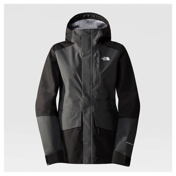 The North Face Womens Dryzzle All Weather Futurelight Jkt (GREY (ASPHALT GREY/TNF BLACK) Small (S))