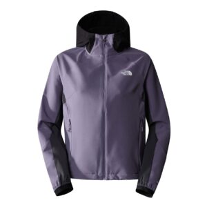 The North Face Ws Ao Softshell Hoodie (GRIJS (LUNAR SLATE/ASPH GRIJS/TNF BLK) Small (S))