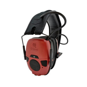 Hunter - D-Quad Elektronisk Høreværn 82 dB Rød