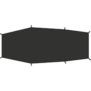 Fjällräven Lite 2 Footprint (BLACK (BLACK/550))