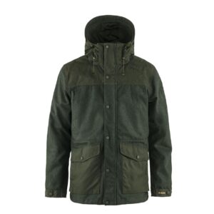 Fjällräven Mens Värmland Wool Jacket (GREEN (DEEP FOREST/662) Large (L))