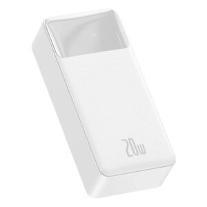 Baseus Bipow Powerbank - Hvid - 30000 mAh