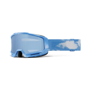 100% OKAN Cloud 9 skibril - HiPER spiegelblauwe lens