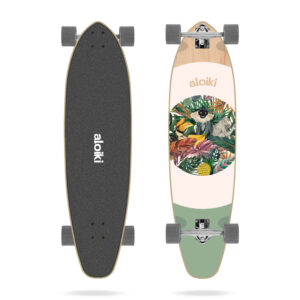 Aloiki Kicktail Complete Longboard 36.5" - Harapan