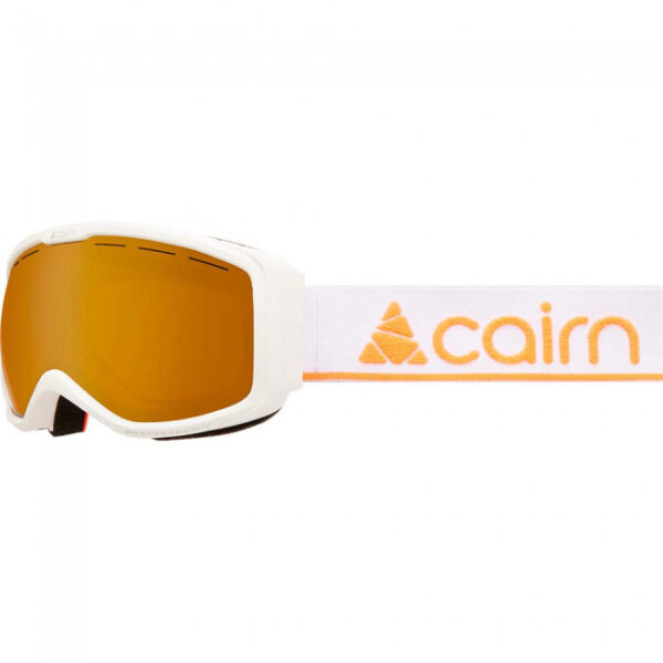 Cairn Funk OTG Photochromic, skibriller, junior, mat hvid/orange