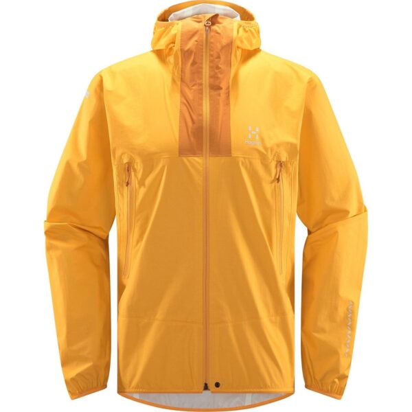 Haglöfs Mens L.I.M Proof Jacket (Gul (SUNNY YELLOW/DESERT YELLOW) Small)