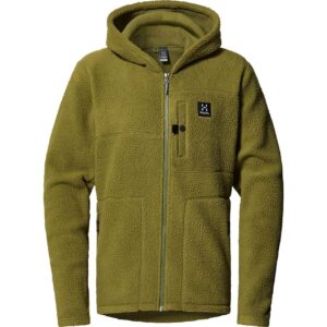 Haglöfs Mens Malung Pile Hood (Grøn (OLIVE GREEN) Small)