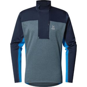 Haglöfs Mens Roc Flash Mid Halfzip (Blå (TARN BLUE/STEEL BLUE) Small)