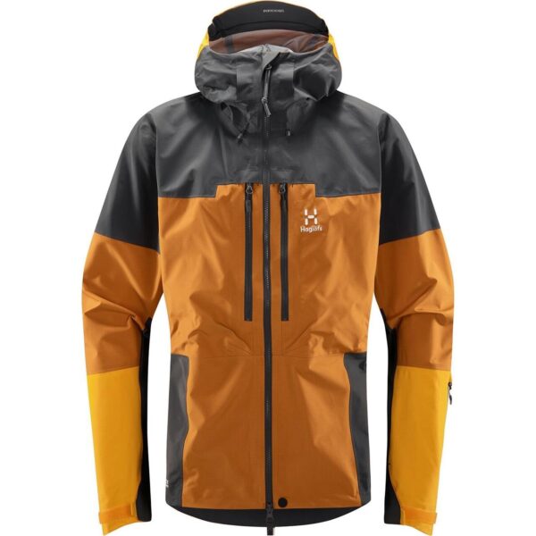 Haglöfs Mens Spitz GTX Pro Jacket (Brun (GOLDEN BROWN/MAGNETITE) Medium)