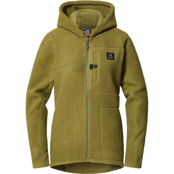 Haglöfs Womens Malung Pile Hood (Grøn (OLIVE GREEN) Small)