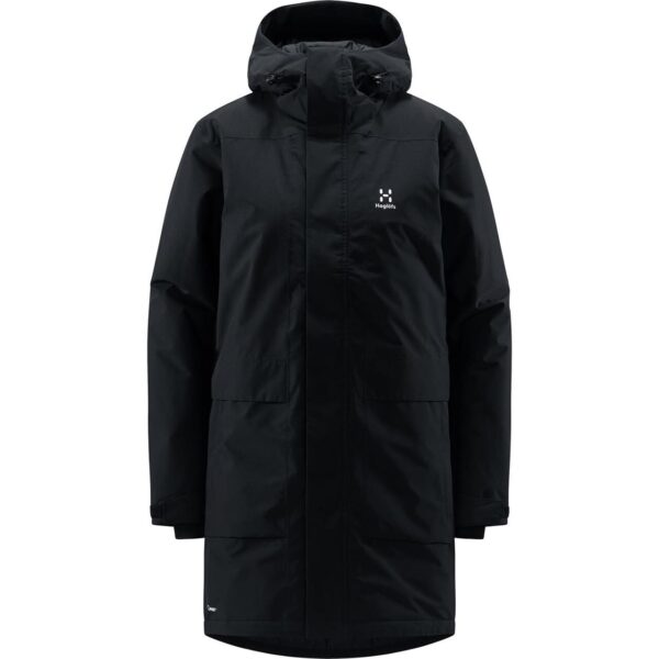 Haglöfs Womens Salix Proof Mimic Parka (Sort (TRUE BLACK) Small)