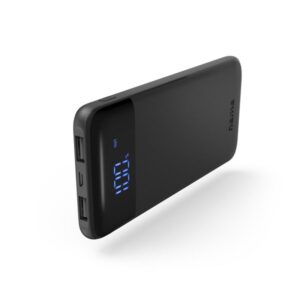 Hama LED10 Powerbank - Svart - 10000 mAh