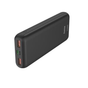 Hama PD20-HD Powerbank - Svart - 20000 mAh