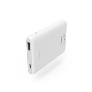 Hama SLIM 5HD Powerbank - Vit - 5000 mAh